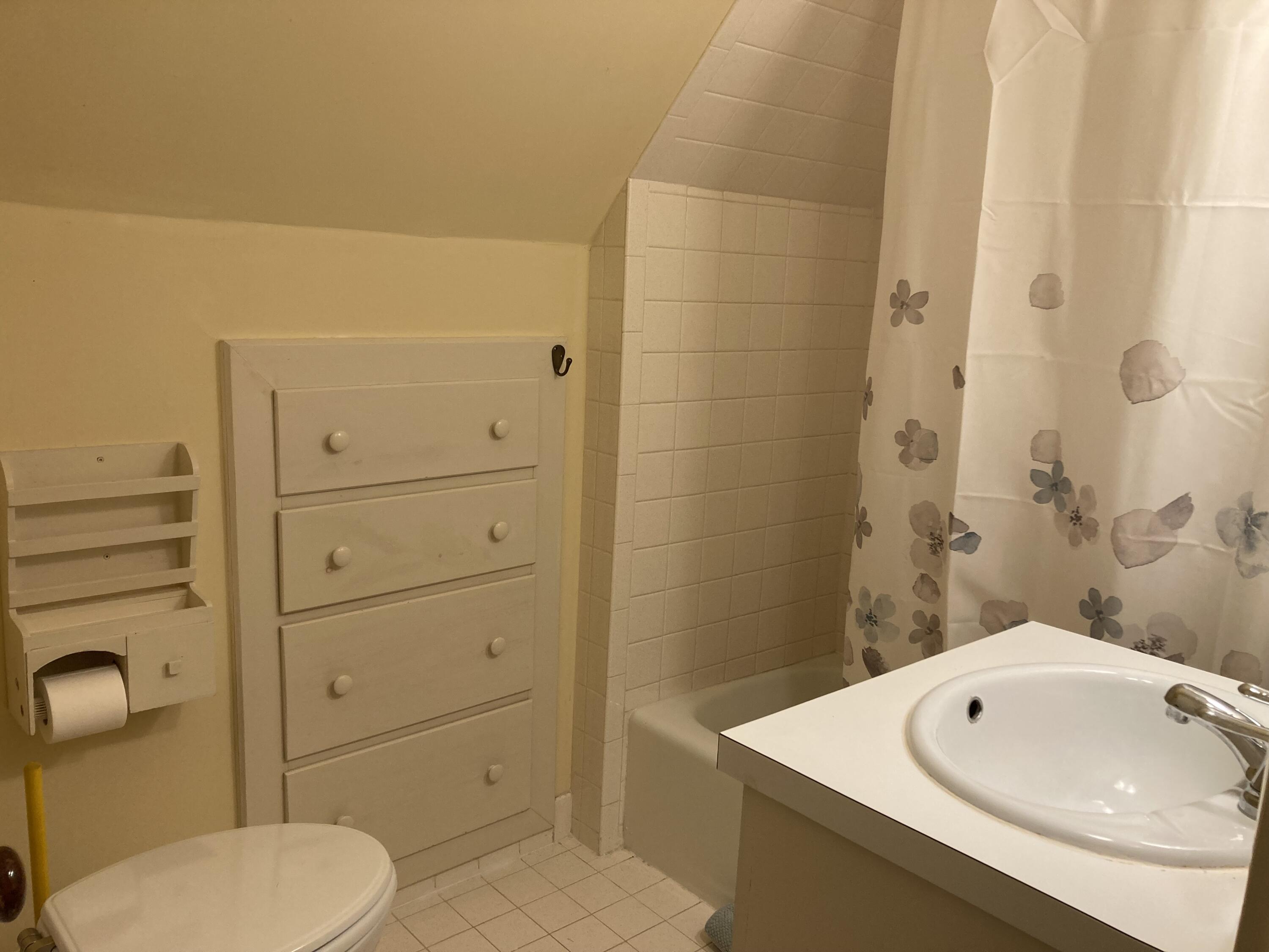 455 Point Road Hancock, ME 04640 - Photo 21 of 30 Full bath, 2nd floor, built-ins.