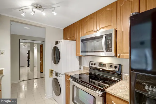 a tennis court view of buildings