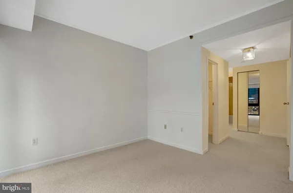 a view of a building and a street