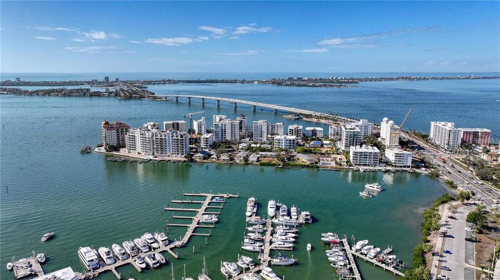 223 Golden Gate Point, Unit 2A Sarasota, FL 34236 - Photo 13 of 17 a view of a city and ocean view