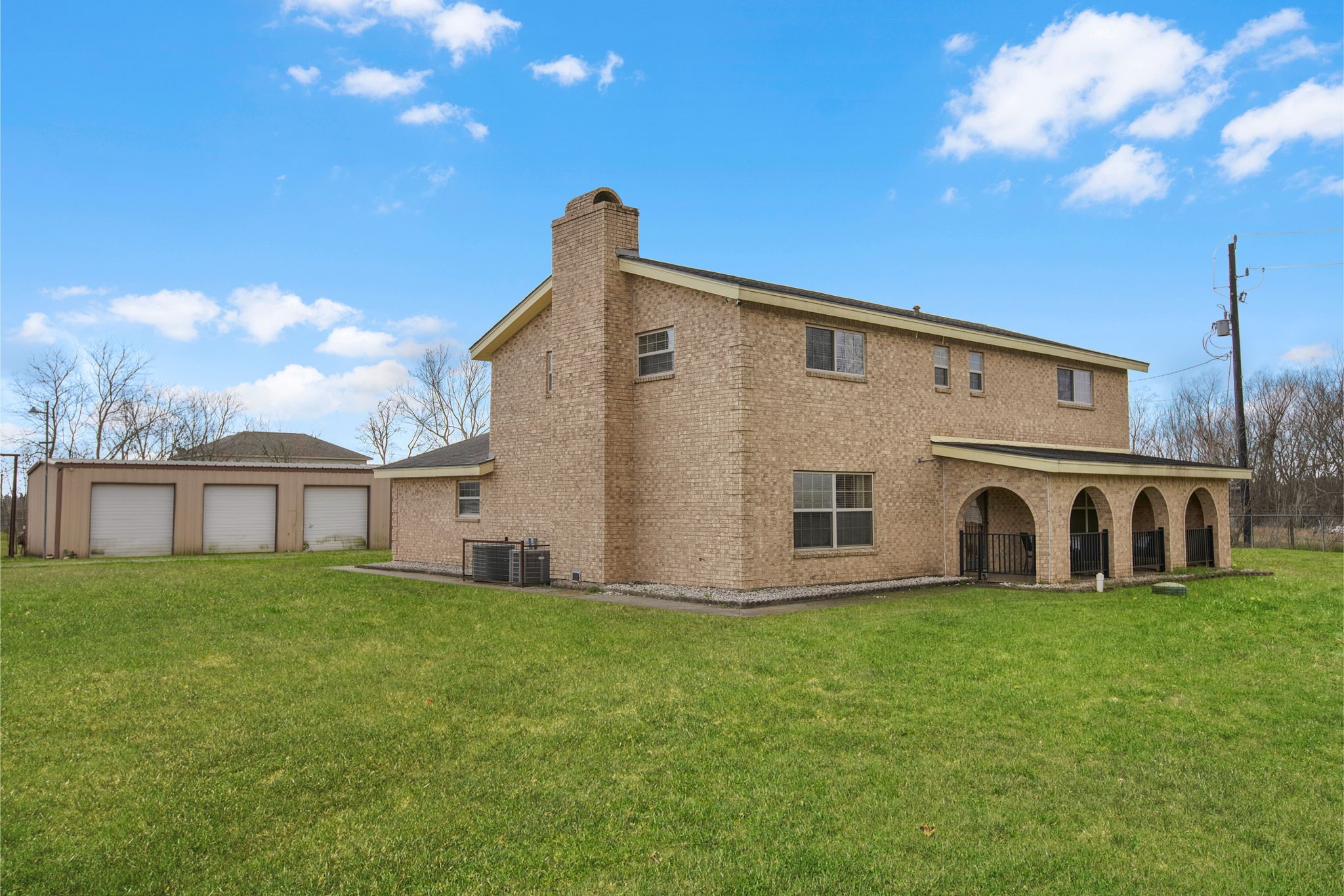 14205 Bohemian Hall Road Crosby, TX 77532 - Photo 29 of 33 a view of a house with a big yard