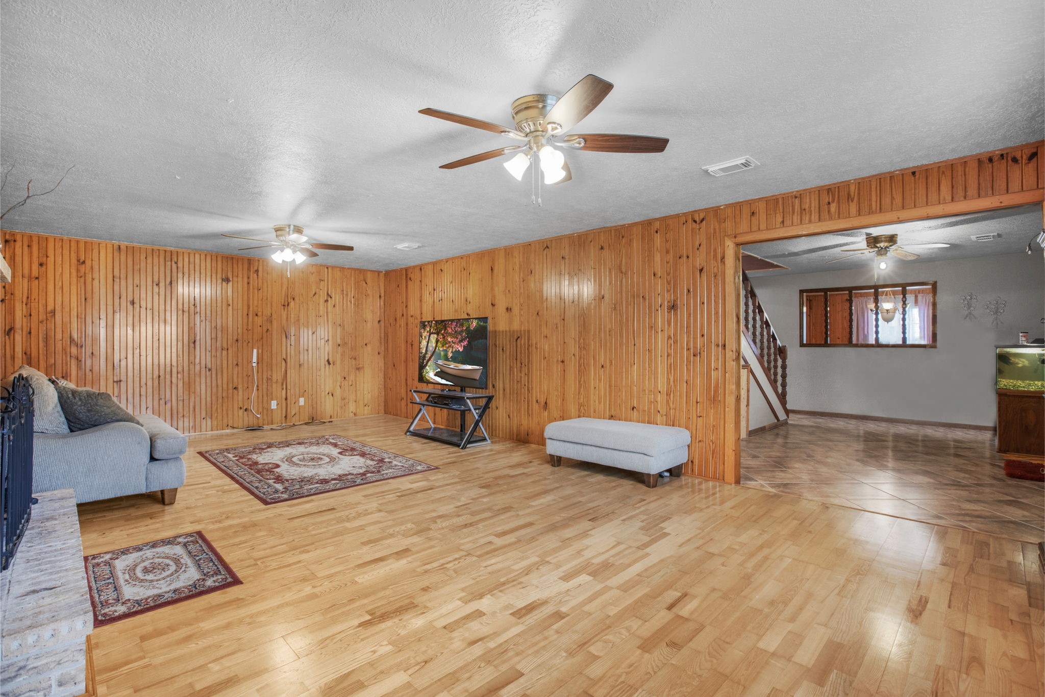 14205 Bohemian Hall Road Crosby, TX 77532 - Photo 8 of 33 a view of livingroom with furniture and ceiling fan