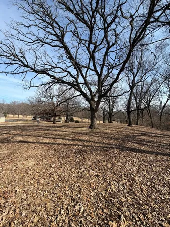 a backyard of a house