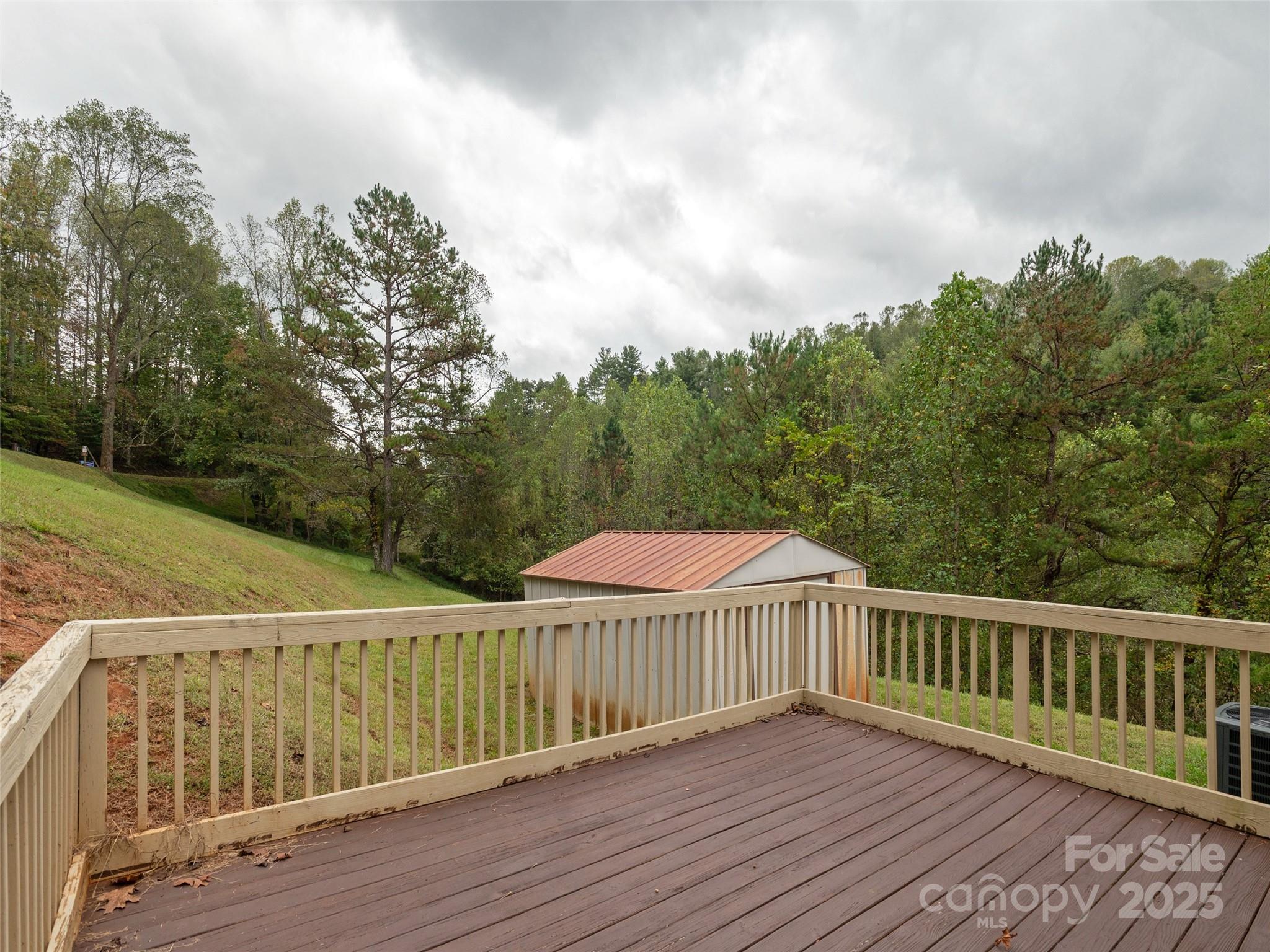 81 Mt Airy Road Marshall, NC 28753 - Photo 13 of 19 a view of a roof deck