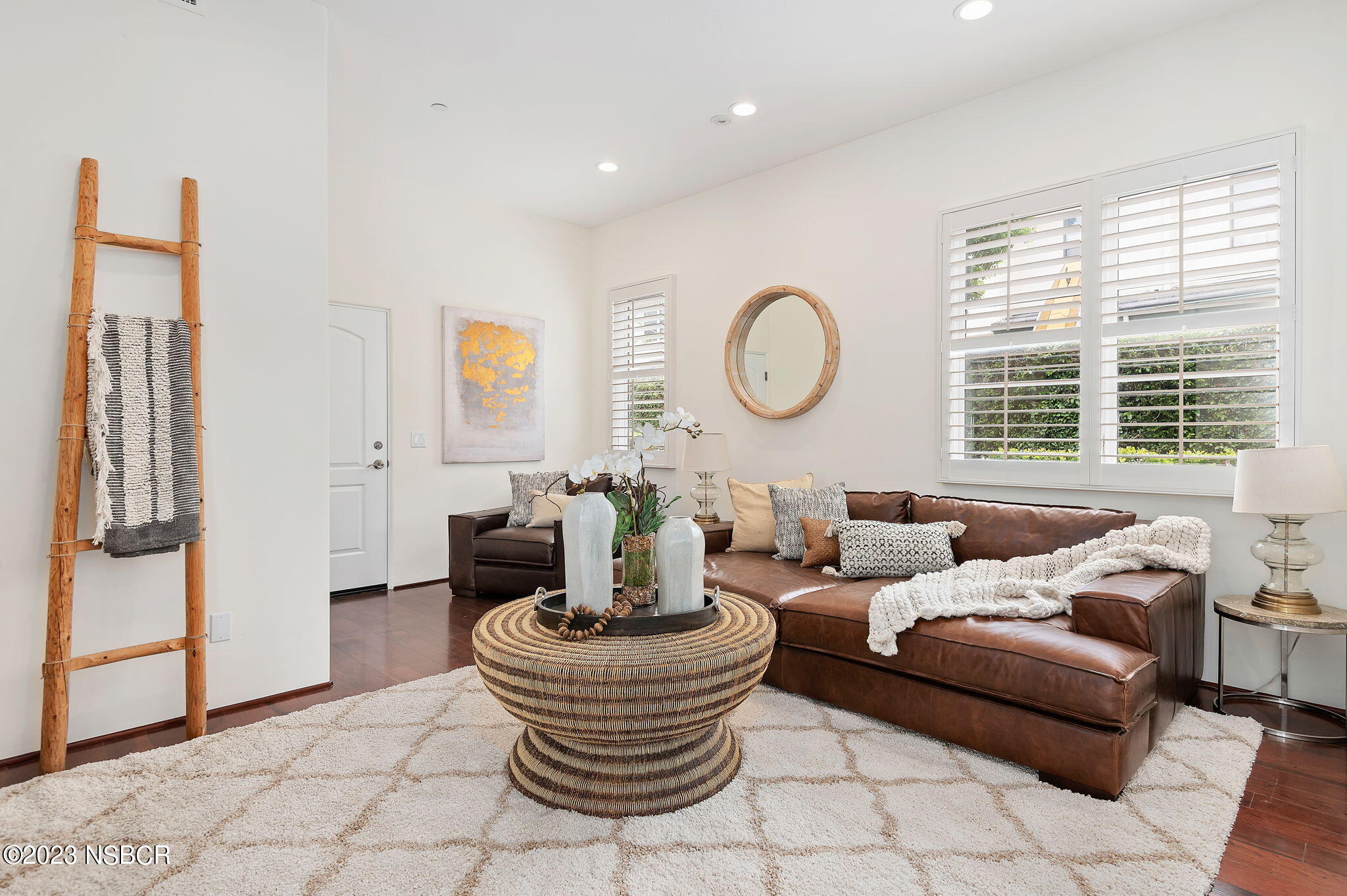 4366 Modoc Road Santa Barbara, CA 93110 - Photo 9 of 23 a living room with furniture and a large window