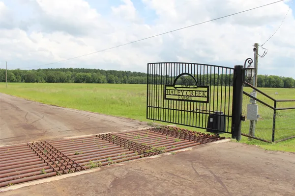 a view of a street bridge