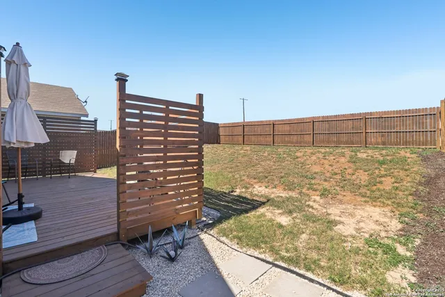 a view of outdoor space and seating area