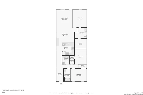 a picture of a floor plan