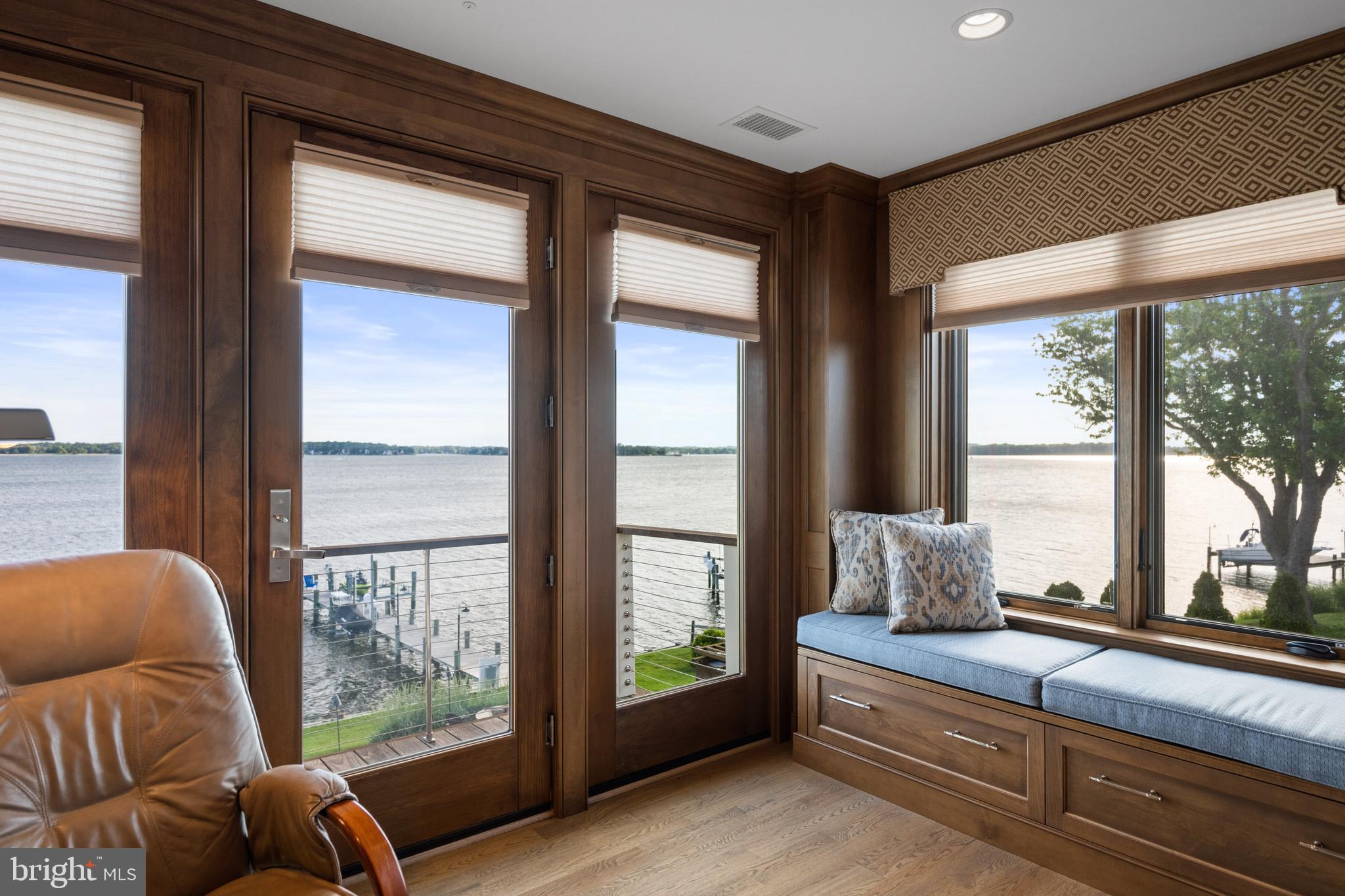 3728 Ramsgate Drive Annapolis, MD 21403 - Photo 38 of 68 Private Balcony Off the Office