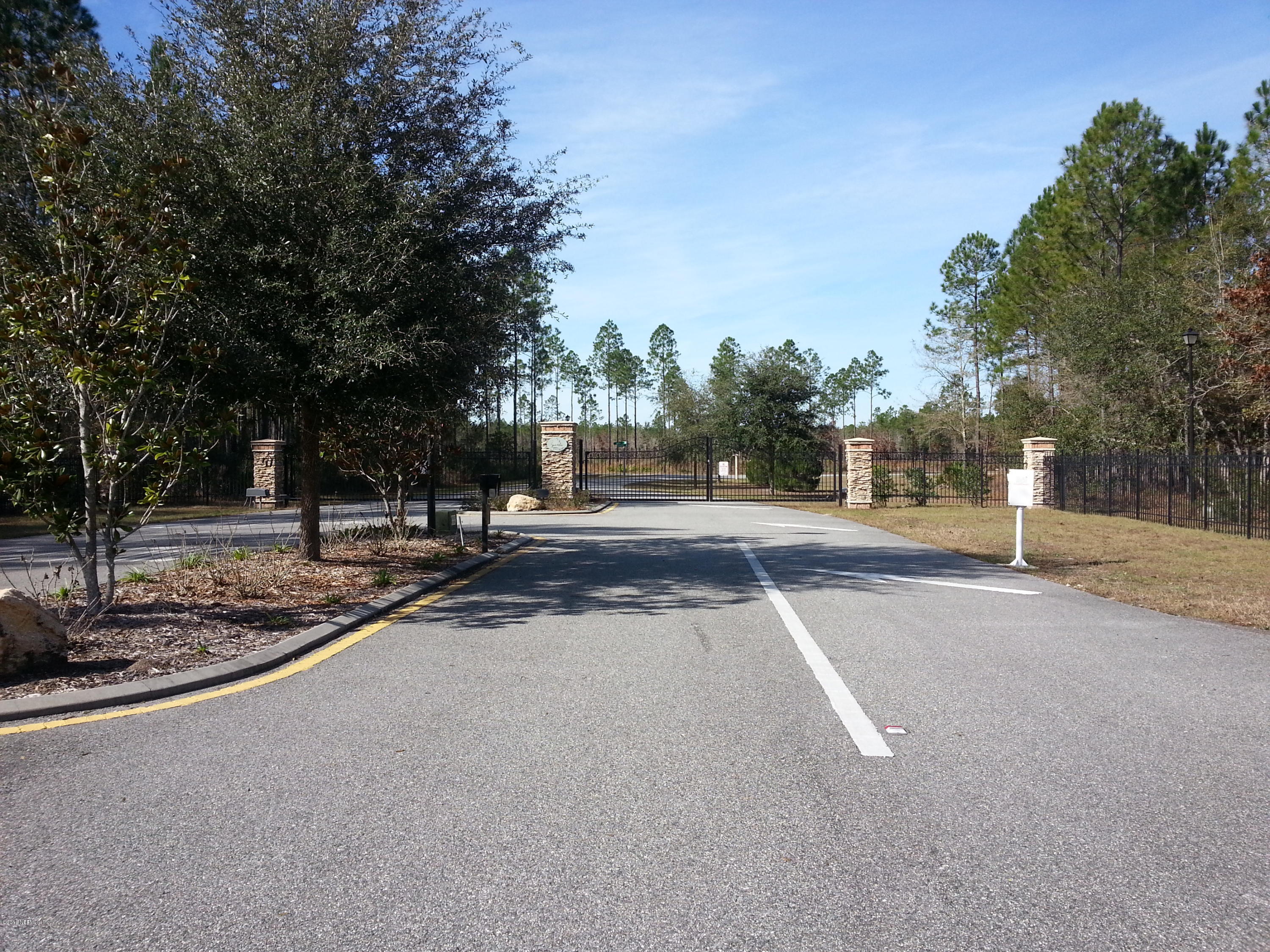Lot 107 Bullock Bluff Road Bryceville, FL 32009 - Photo 3 of 13 Main Entry Gate