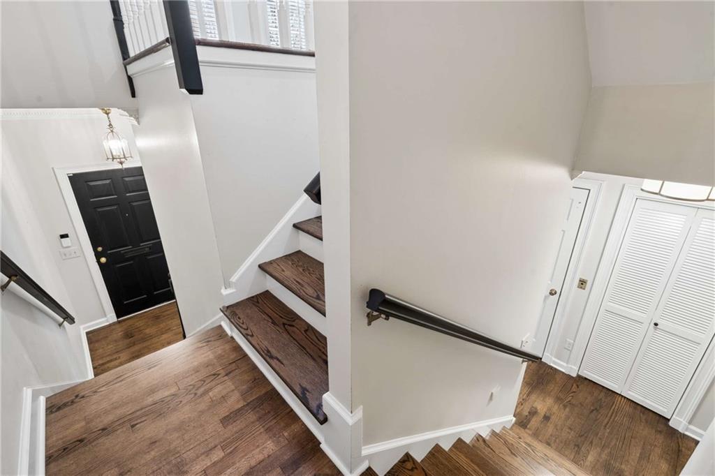 17 Muscogee Way Northwest Atlanta, GA 30305 - Photo 20 of 40 a view of an entryway with staircase