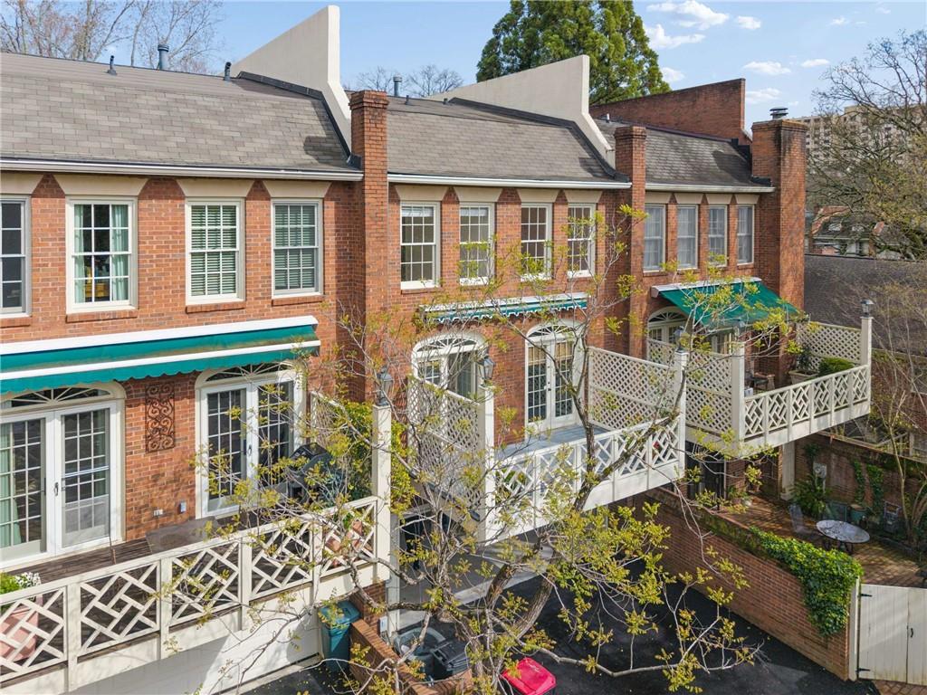 17 Muscogee Way Northwest Atlanta, GA 30305 - Photo 39 of 40 front view of a house with a bench