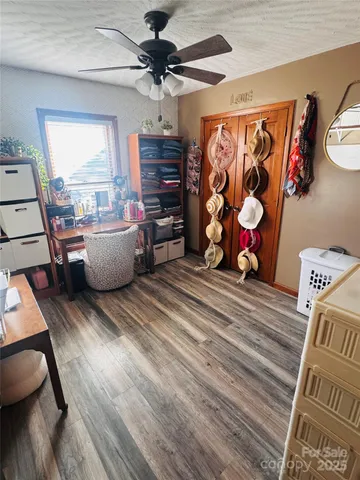 a very nice looking room with a large window