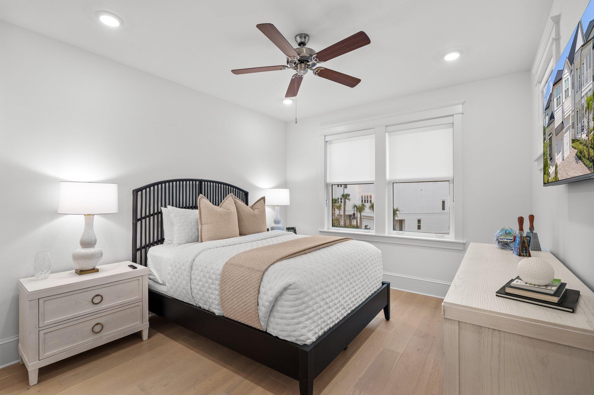 105 Seaboard Lane Santa Rosa Beach, FL 32459 - Photo 22 of 54 a bedroom with a bed and window