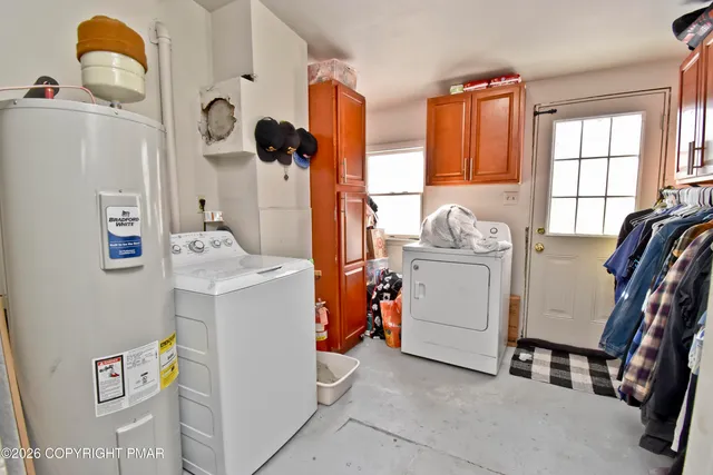 a room with storage and utility