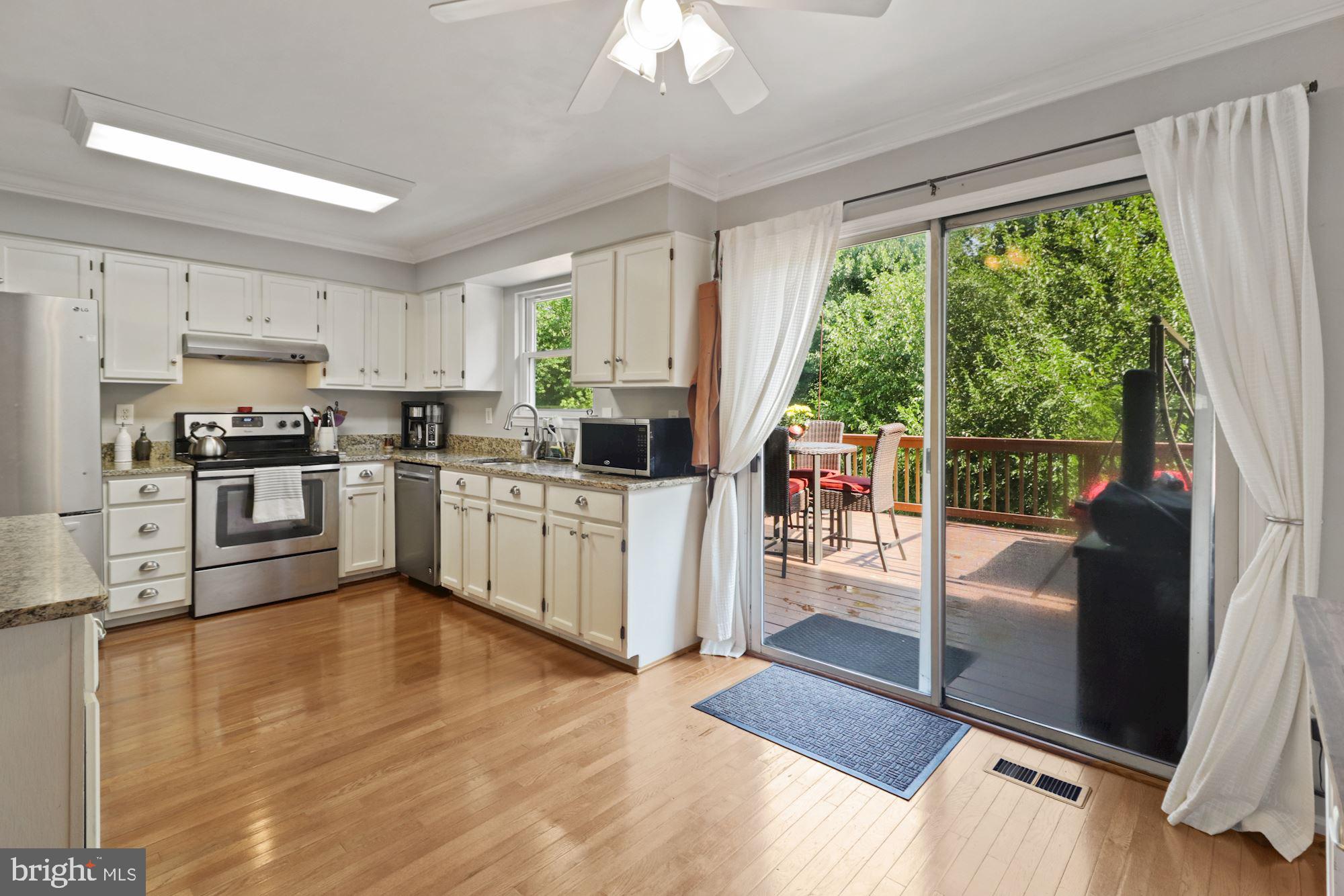 18 Winehurst Road Catonsville, MD 21228 - Photo 11 of 35 Huge updated kitchen with deck access.