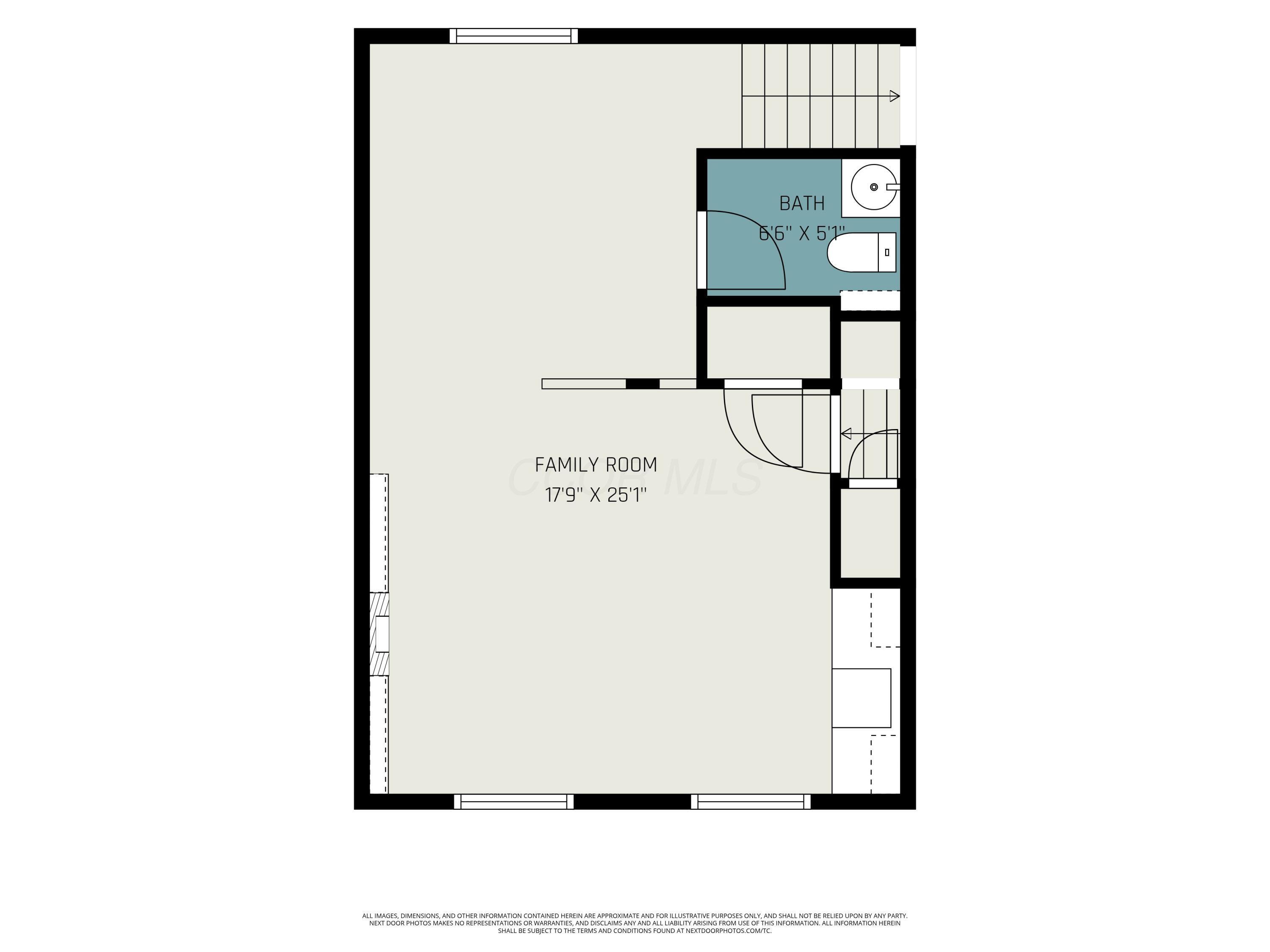 1759 River Bend Road Columbus, OH 43223 - Photo 31 of 32 Lower Level floor plan