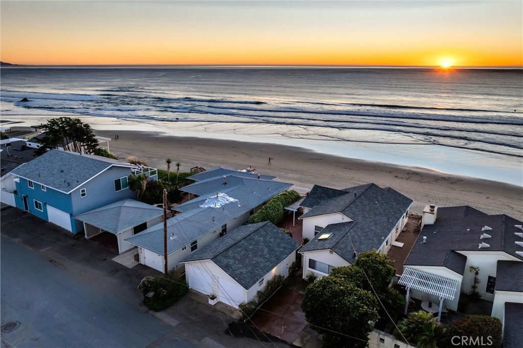 2850 Studio Drive Cayucos, CA 93430 - Photo 41 of 54 an aerial view of a building with garden space and ocean view
