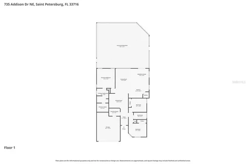 $550,000 | 735 Addison Drive Northeast, St. Petersburg, FL 33716