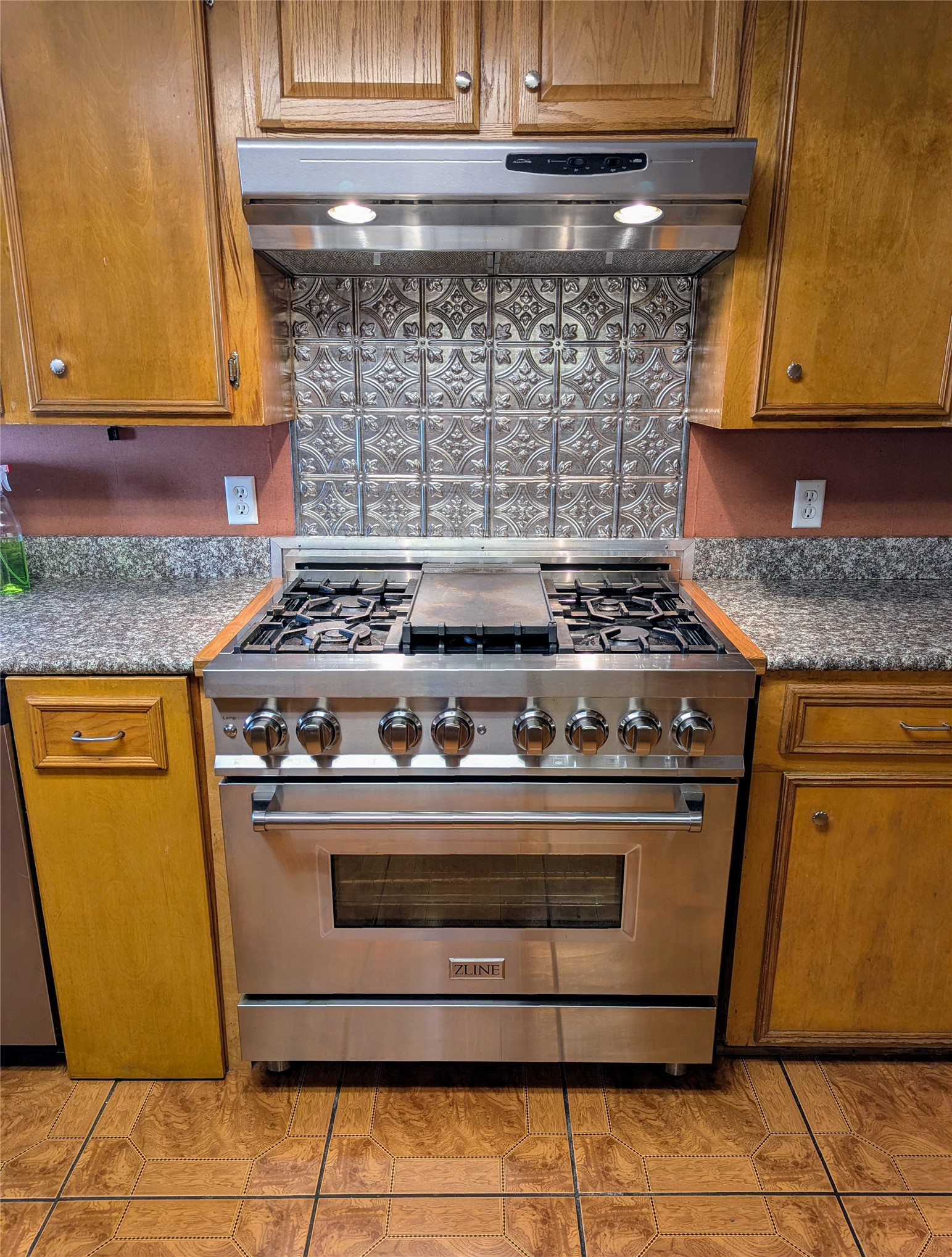 2654 Cos Street Liberty, TX 77575 - Photo 20 of 40 a stove top oven sitting inside of a kitchen