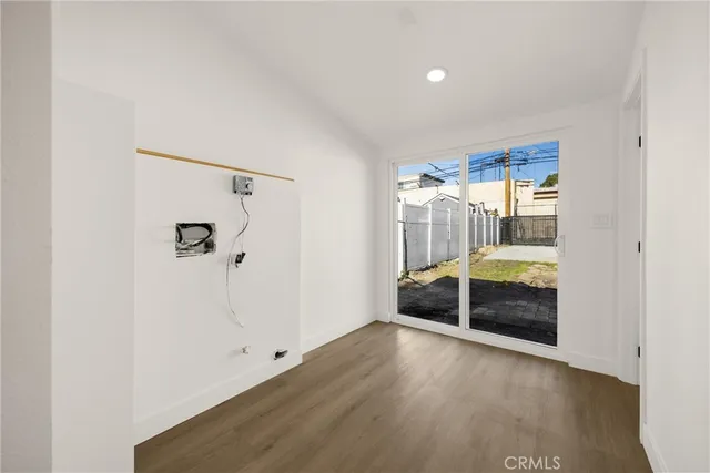 a bathroom with a tub and shower
