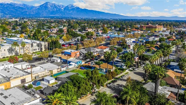 view of city and mountain