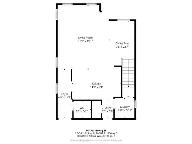 a picture of a floor plan