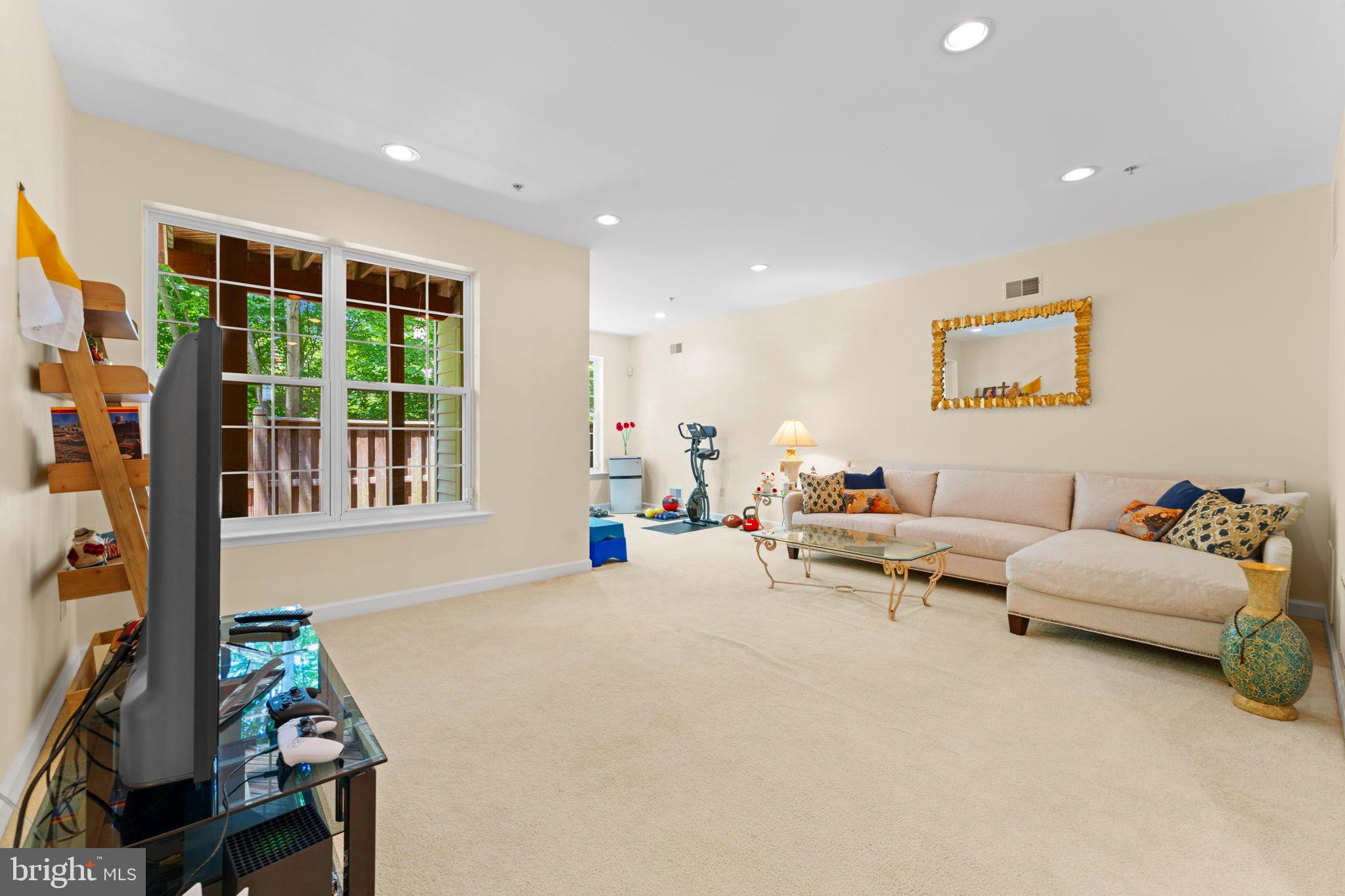 8120 Mississippi Road Laurel, MD 20724 - Photo 14 of 50 Lower level
Rec room w/ recessed lightings