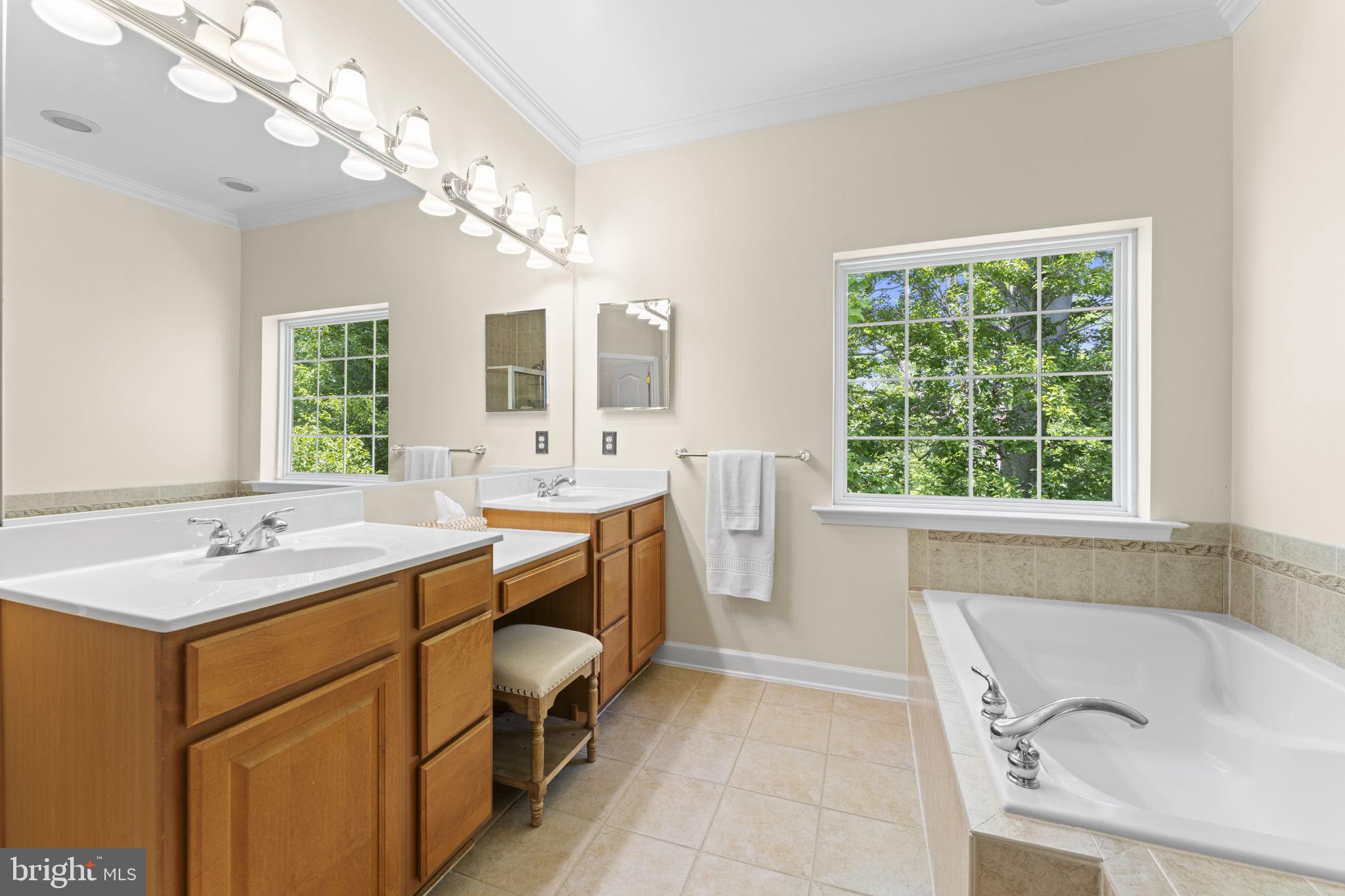 8120 Mississippi Road Laurel, MD 20724 - Photo 36 of 50 Ensuite bathroom double vanity