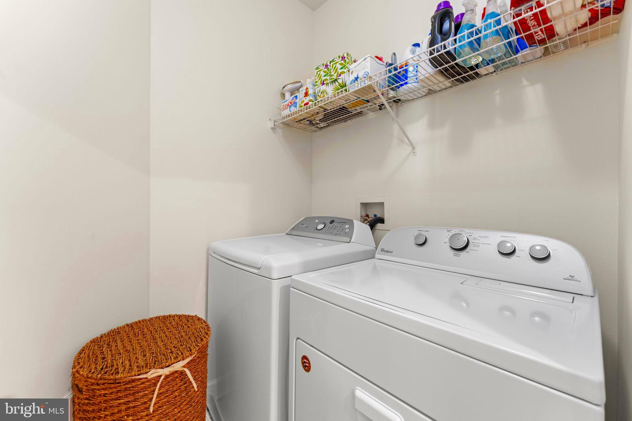 8120 Mississippi Road Laurel, MD 20724 - Photo 41 of 50 Well organized laundry room on the third level