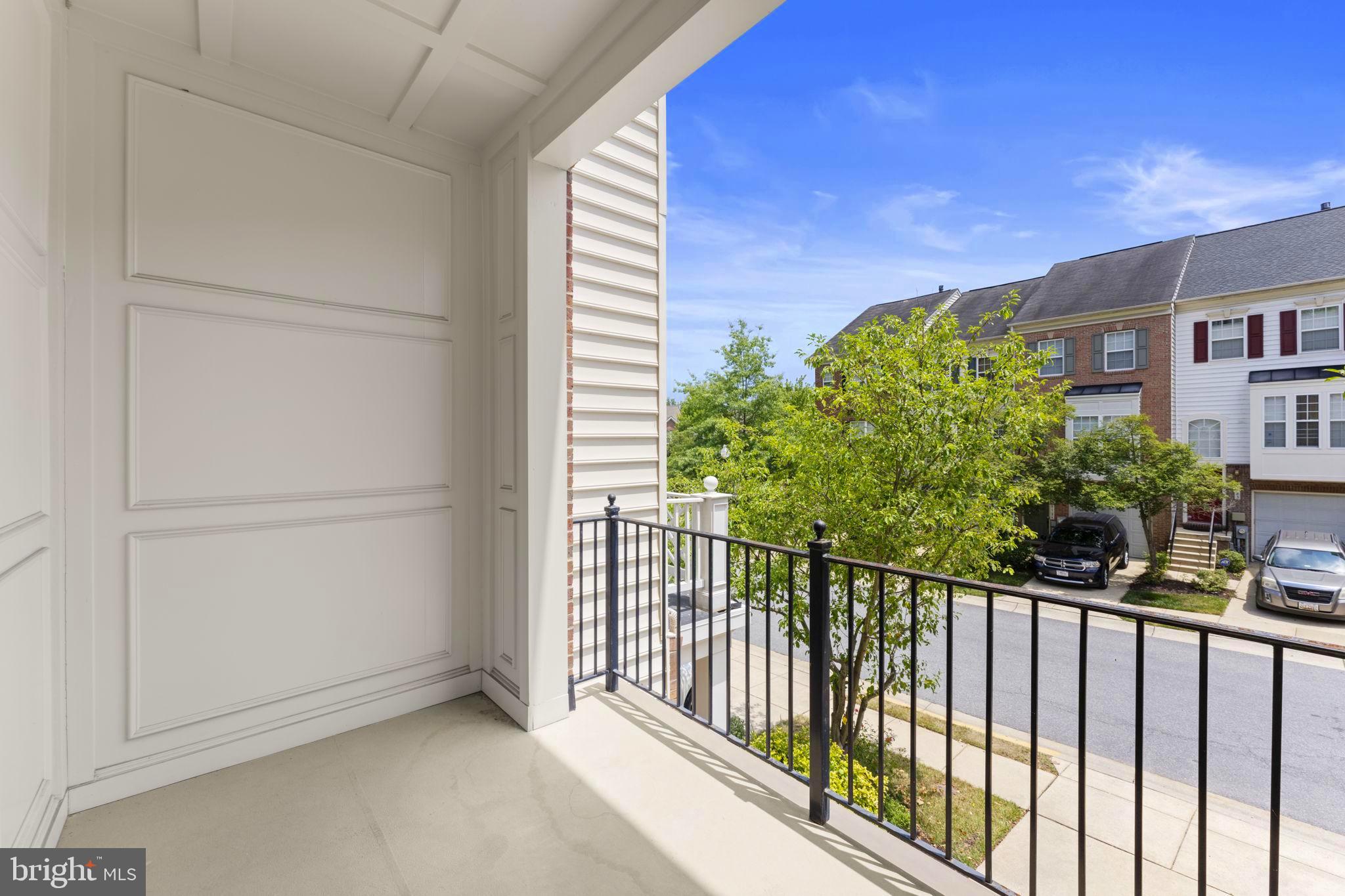 8120 Mississippi Road Laurel, MD 20724 - Photo 42 of 50 Balcony overloooking the well paved street