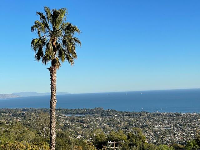 0 Mission Ridge Road Santa Barbara, CA 93103 - Photo 20 of 71 a view of a ocean with a building in the background