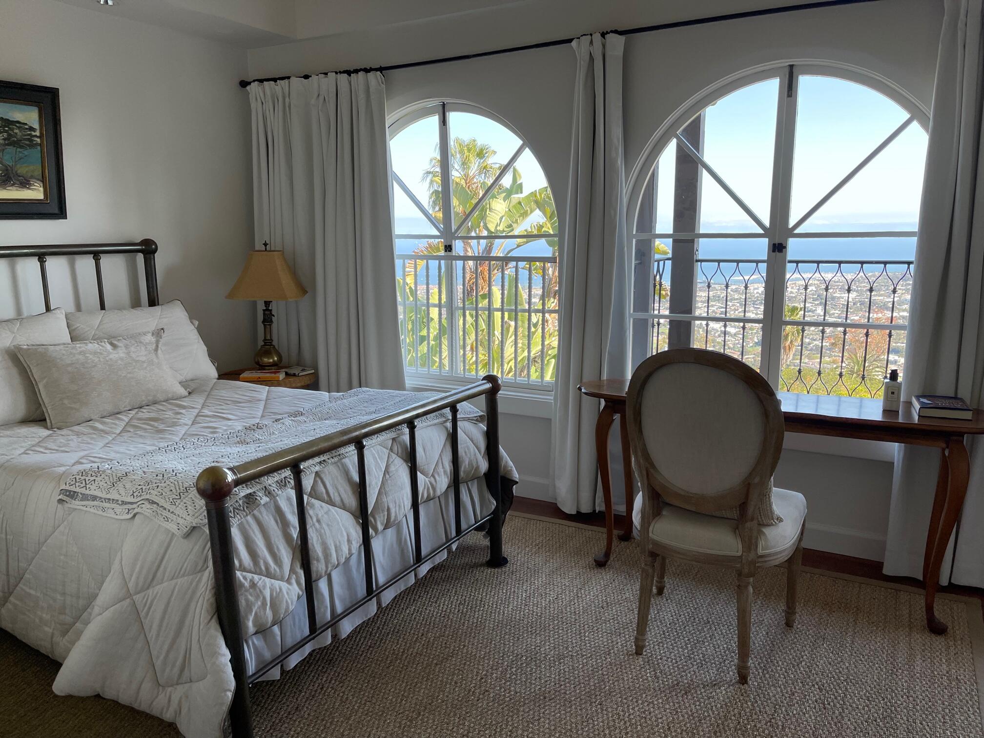 0 Mission Ridge Road Santa Barbara, CA 93103 - Photo 48 of 71 a bedroom with a bed and a window