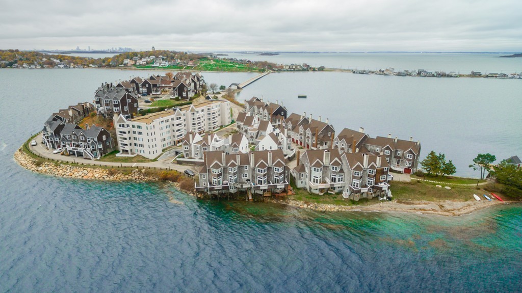 2 Marina Drive, Unit 2 Hull, MA 02045 - Photo 28 of 30 a view of lake view with beach and ocean view