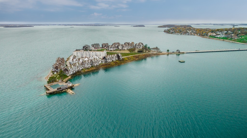 2 Marina Drive, Unit 2 Hull, MA 02045 - Photo 29 of 30 a ocean view with boat and palm trees