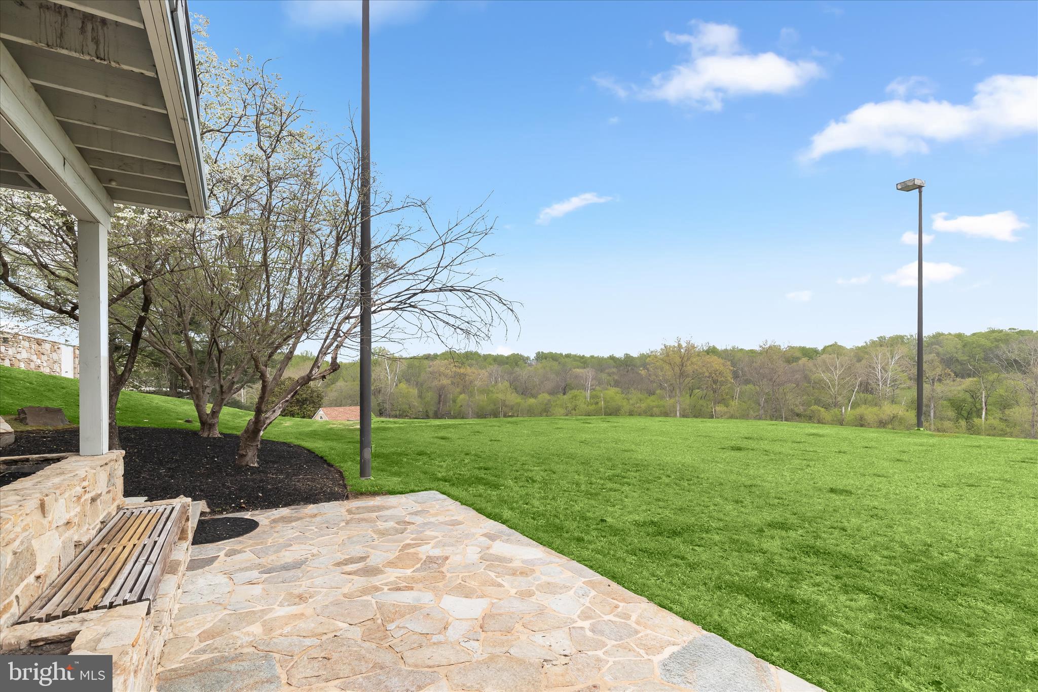 11802 Farside Road Ellicott City, MD 21042 - Photo 106 of 147 Lower Stone Patio & B/I Bench