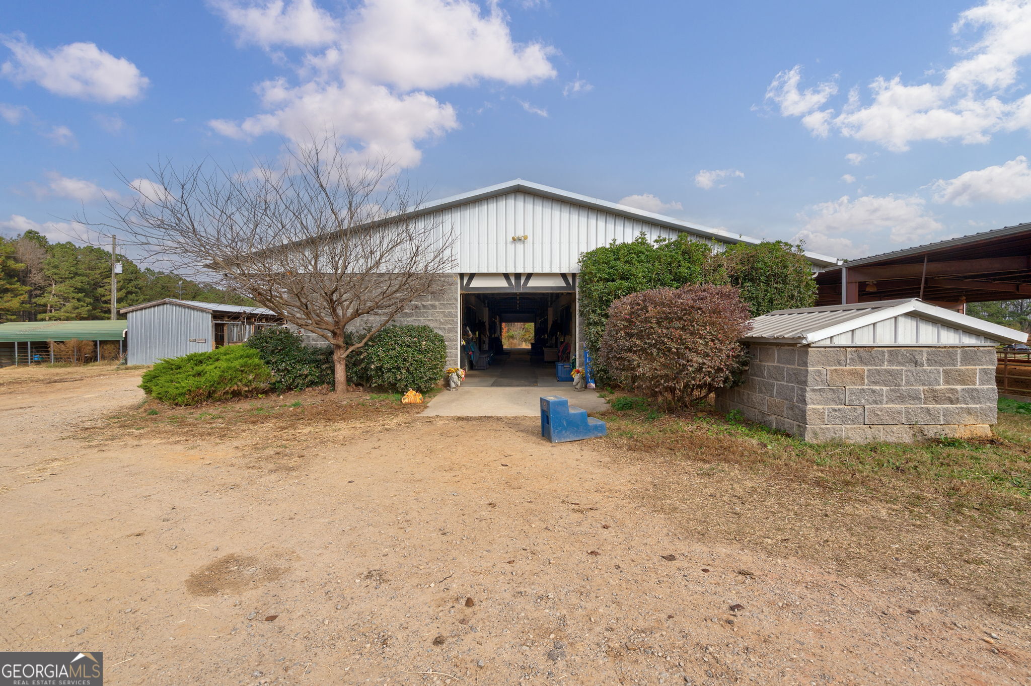 2161 Union Church Road Bishop, GA 30621 - Photo 21 of 47 a front view of a house with a yard and garage