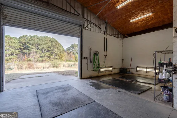 a view of storage and utility room