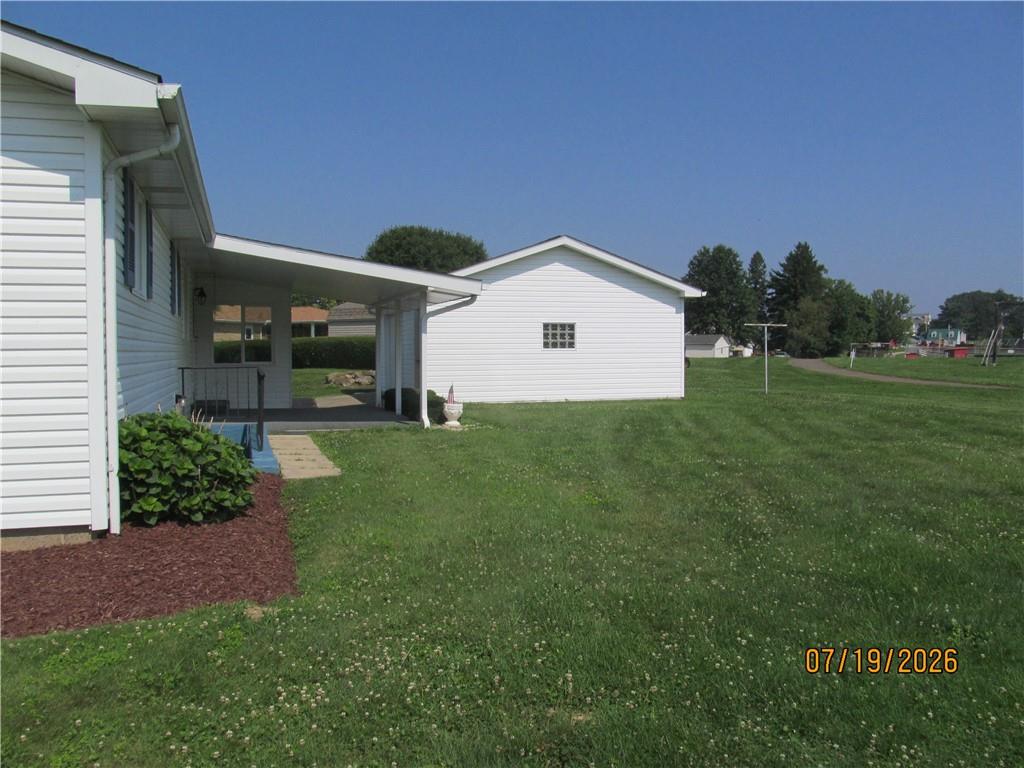 724 Cemetery Road Perryopolis, PA 15473 - Photo 4 of 24 Back yard