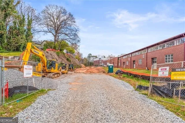 a sign on the side of a building