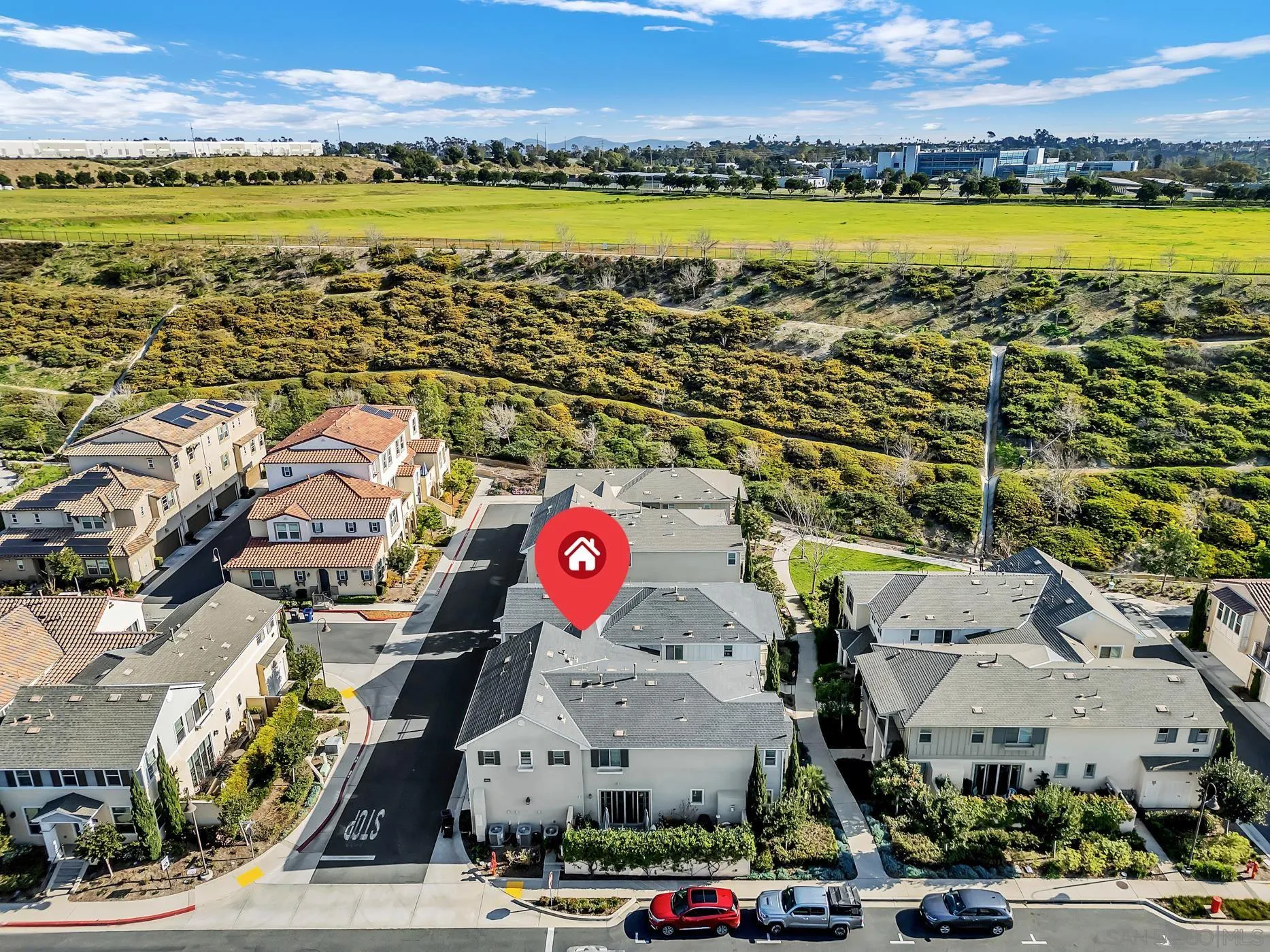 4307 Star Path Way, Unit 1 Oceanside, CA 92056 - Photo 30 of 34 a view of city view with lake view and mountain view