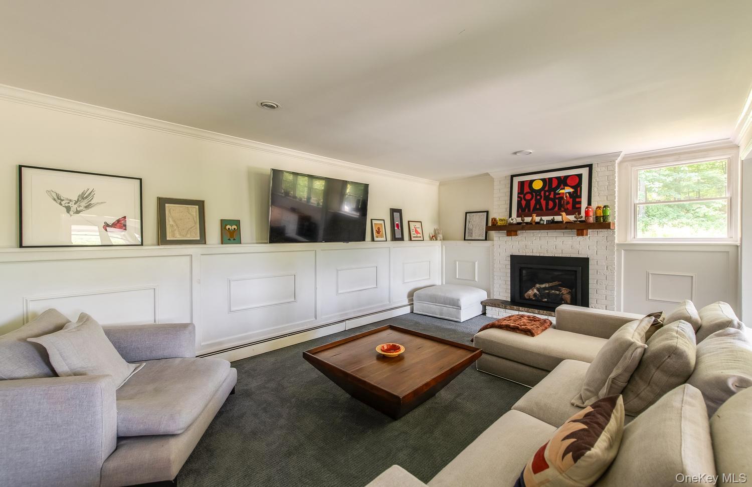 242 Milan Hollow Road Rhinebeck, NY 12572 - Photo 30 of 50 Lower level living room