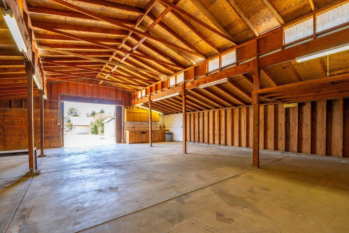 9871 Deschutes Road Palo Cedro, CA 96073 - Photo 52 of 80 72-Interior Shop_Barn