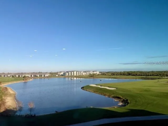 a view of a city and lake view