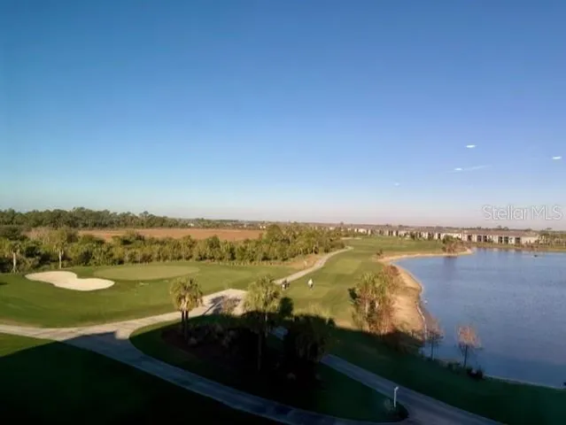 a view of an ocean with city view