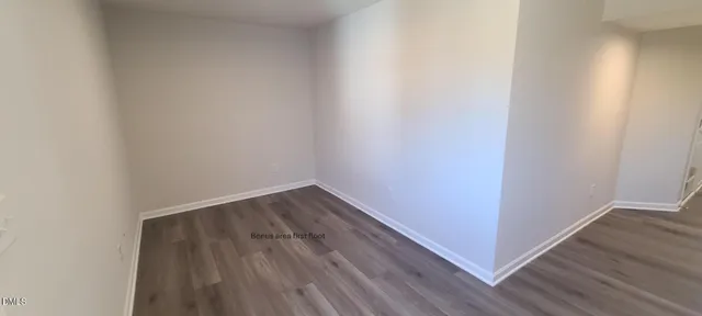 a view of wooden floor in a room