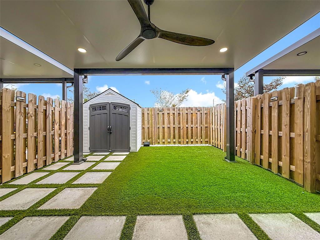 23513 Southwest 127th Place Homestead, FL 33032 - Photo 37 of 43 a view of a porch with a backyard