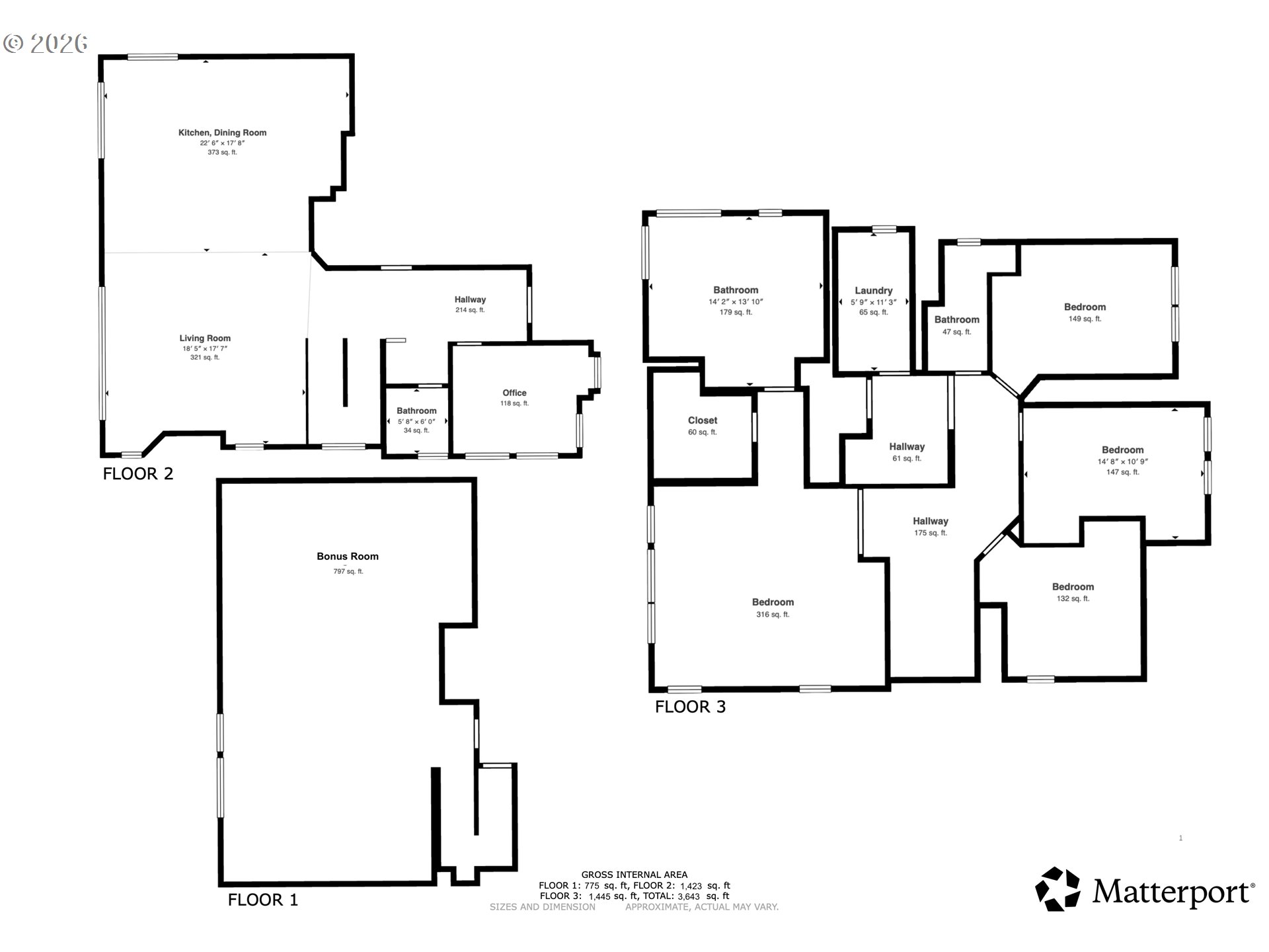 20381 Southwest Navarre Lane Beaverton, OR 97007 - Photo 47 of 47 Floor Plan