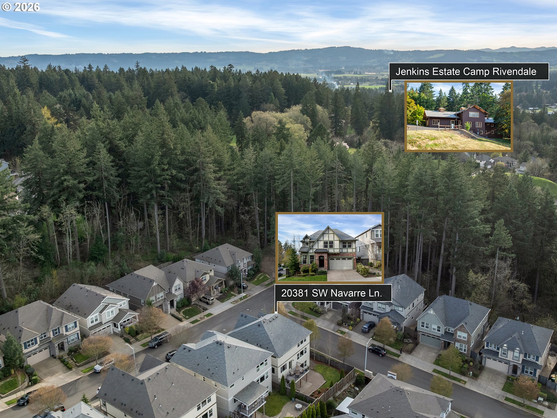 20381 Southwest Navarre Lane Beaverton, OR 97007 - Photo 42 of 47 Drone View/UAV