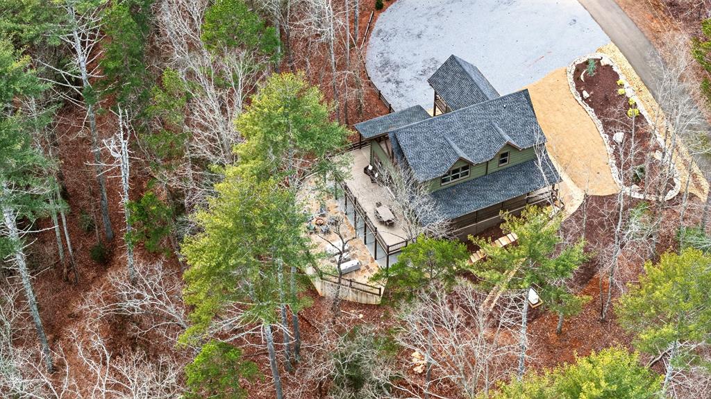 1312 Hicks Ford Road Ellijay, GA 30540 - Photo 59 of 95 Terrace level rock and concrete patio for large en